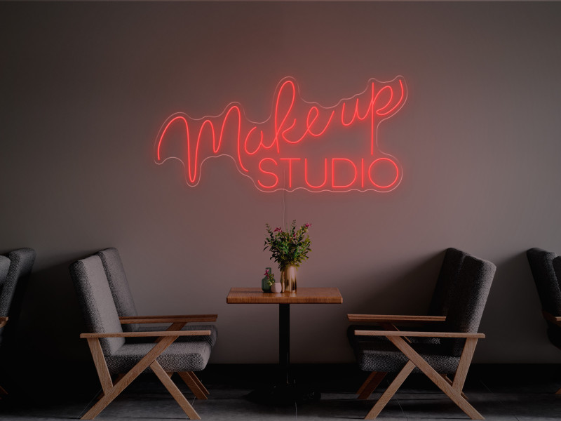 Studio de Maquillage-Signe lumineux au néon LED
